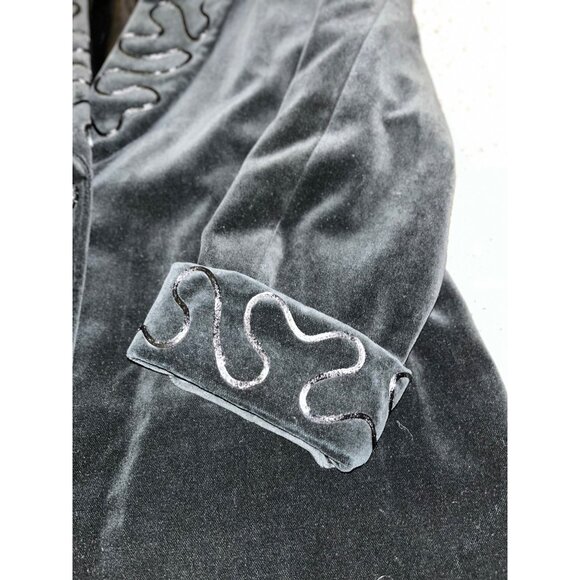 Vintage de Ball Velvet Coat Womens S Used Lined - Picture 6 of 15